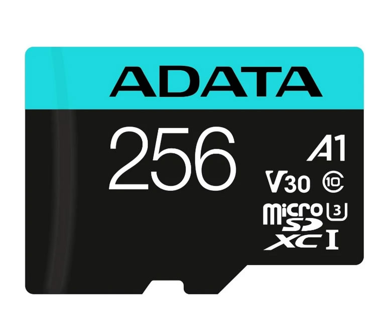 ADATA microSDXCSDHC UHS I U3 256GB cadapt